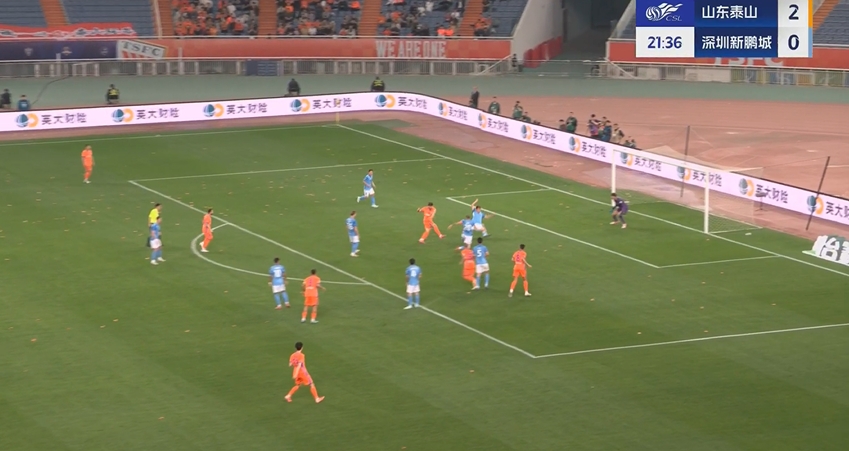 金年会金字招牌信誉至上半场-李源一任意球破门三外援传射建功 泰山暂4-0新鹏城